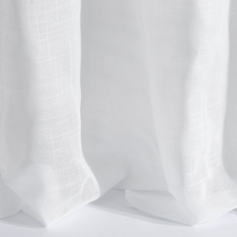 ZASŁONA GOTOWA BOTANIC NA TAŚMIE 140 X 250 CM BIAŁY