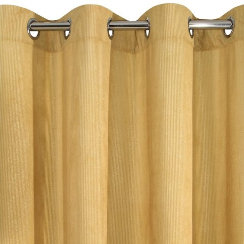 ZASŁONA GOTOWA CLARISA 140 X 270 CM MUSZTARDOWY