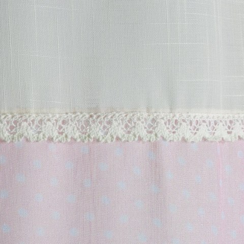 ZASŁONA GOTOWA FLAMINGO 140 X 250 CM JASNORÓŻOWY