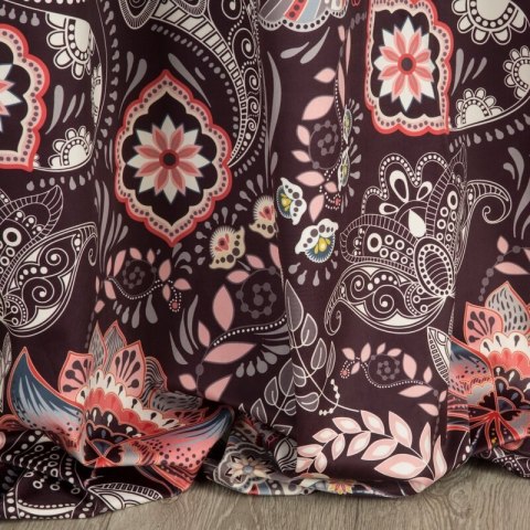 ZASŁONA GOTOWA MIREI 140 X 250 CM BURGUNDOWY