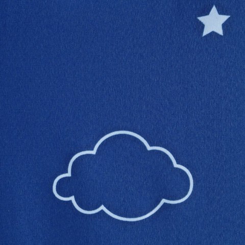 ZASŁONA GOTOWA NUBLES 140 X 250 CM GRANATOWY