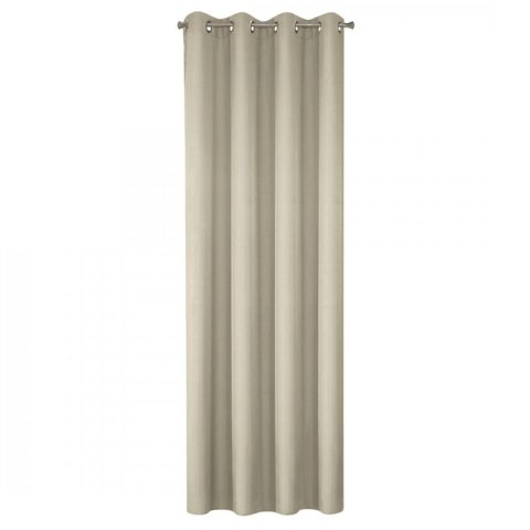 ZASŁONA GOTOWA RITA 140 X 250 CM CIEMNOBEŻOWY