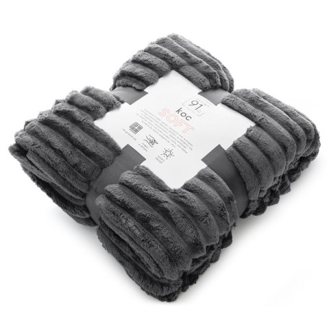 KOC D91 SOFT 200 X 220 CM STALOWY