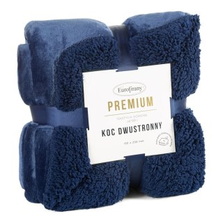 KOC TEDY 200 X 220 CM GRANATOWY