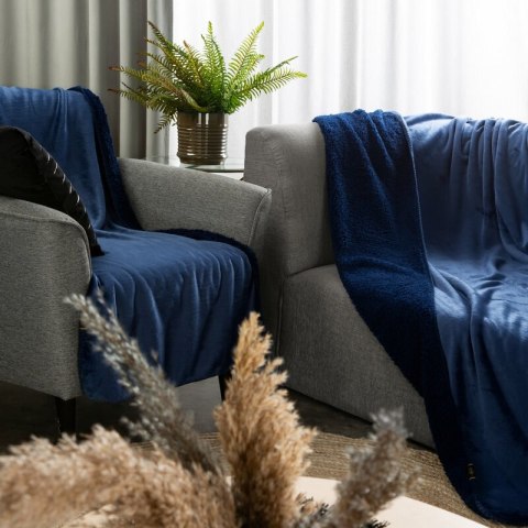 KOC TEDY 200 X 220 CM GRANATOWY