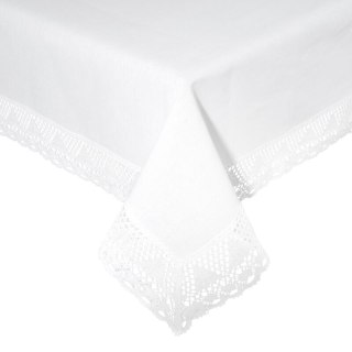 OBRUS NATALY 140 X 260 CM BIAŁY