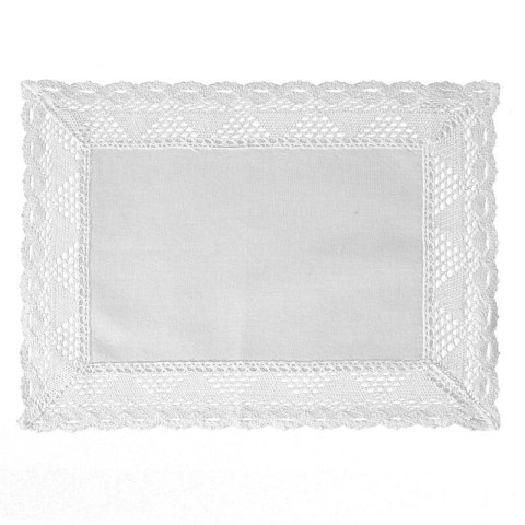 OBRUS NATALY 30 X 40 CM BIAŁY OBRUS NATALY 30 X 40 CM BIAŁY