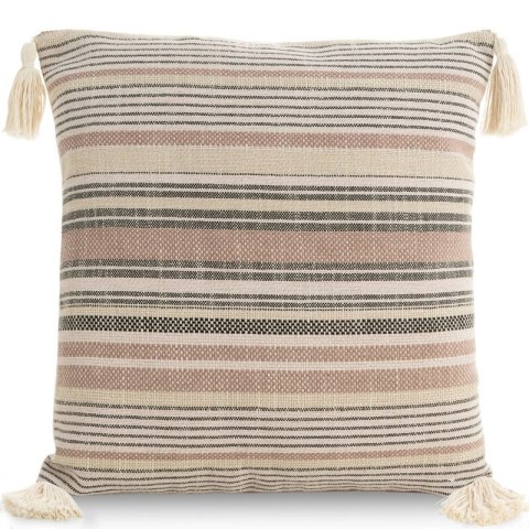 POSZEWKA BOHO 4 45 X 45 CM PUDROWY RÓŻ