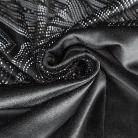 ZASŁONA GOTOWA ARIANA 140 X 250 CM CZARNY