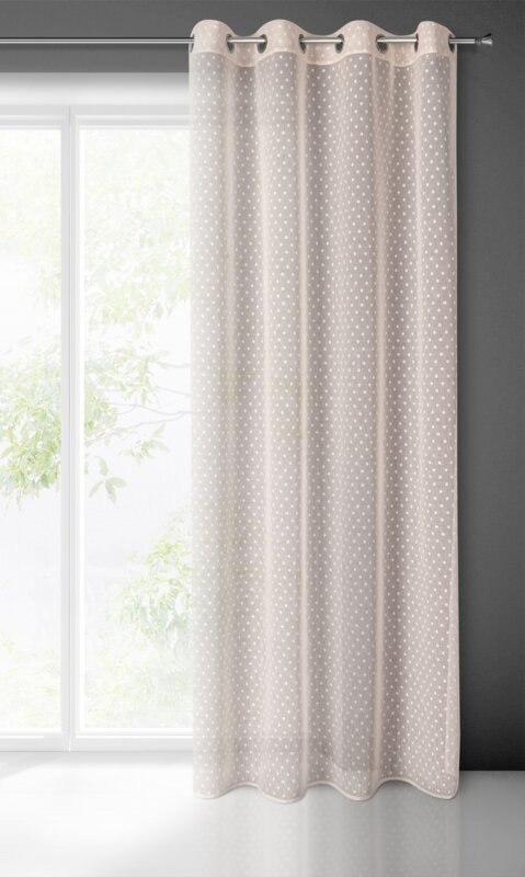 ZASŁONA GOTOWA HANIA 140 X 250 CM RÓŻOWY