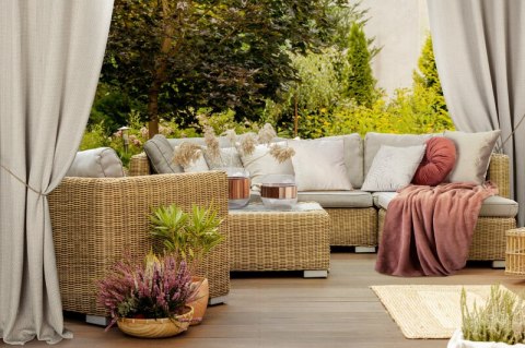 ZASŁONA GOTOWA MADISON 140 X 250 CM BEŻOWY