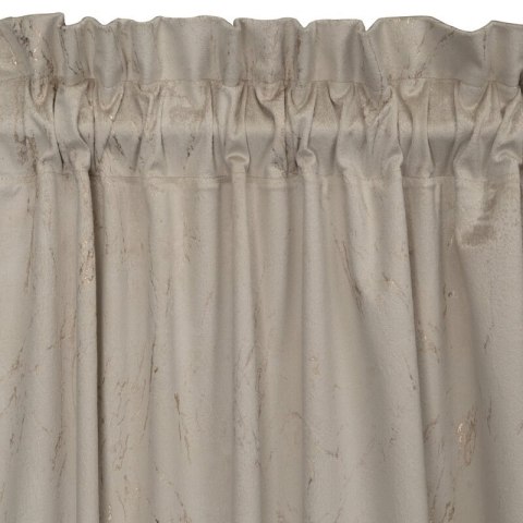 ZASŁONA GOTOWA NADIA NA TAŚMIE 140 X 300 CM BEŻOWY