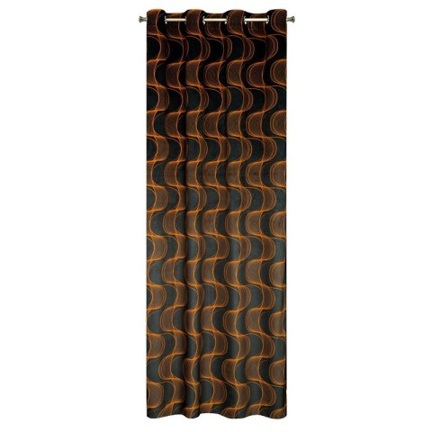 ZASŁONA GOTOWA POLA 140 X 250 CM CZARNY