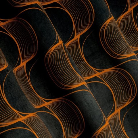 ZASŁONA GOTOWA POLA 140 X 250 CM CZARNY