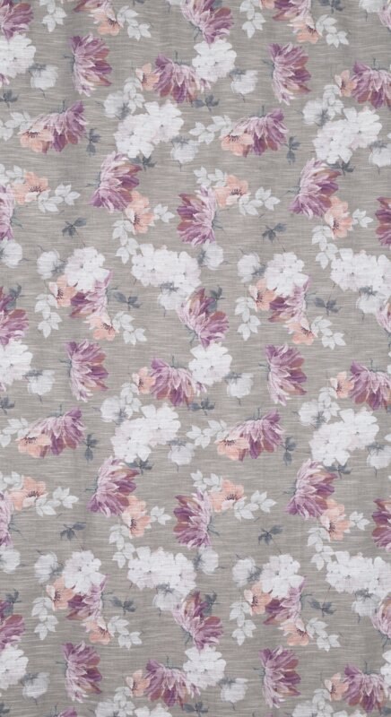 ZASŁONA GOTOWA SHERRY NA TAŚMIE 140 X 300 CM SREBRNY