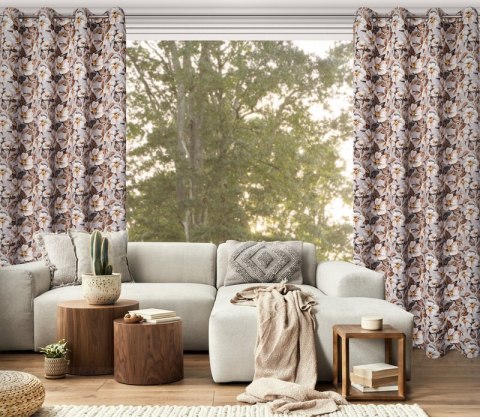 ZASŁONA GOTOWA SIMONA 140 X 250 CM BEŻOWY