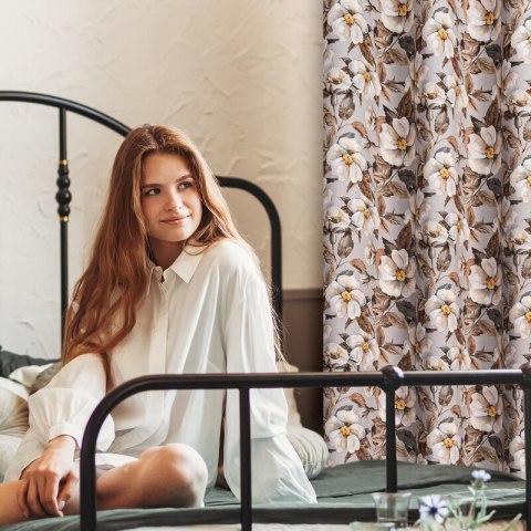 ZASŁONA GOTOWA SIMONA 140 X 250 CM BEŻOWY