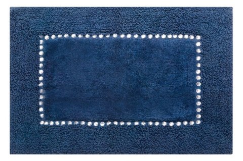 DYWANIK ŁAZIENKOWY CHIC 60 X 90 CM GRANATOWY DYWANIK ŁAZIENKOWY CHIC 60 X 90 CM GRANATOWY