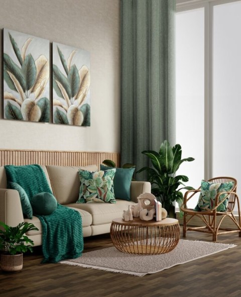 KOC D91 CINDY6 200 X 220 CM CIEMNOZIELONY