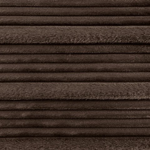 KOC NINA 150 X 200 CM CIEMNOBRĄZOWY KOC NINA 150 X 200 CM CIEMNOBRĄZOWY