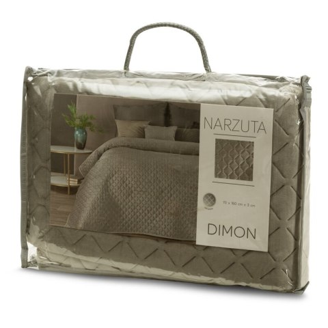 NARZUTA DIMON 170 X 210 CM CIEMNOBEŻOWY NARZUTA DIMON 170 X 210 CM CIEMNOBEŻOWY