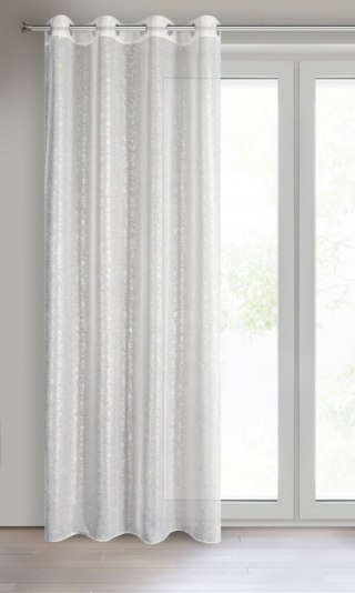 ZASŁONA GOTOWA D91 MILY 140 X 250 CM BIAŁY