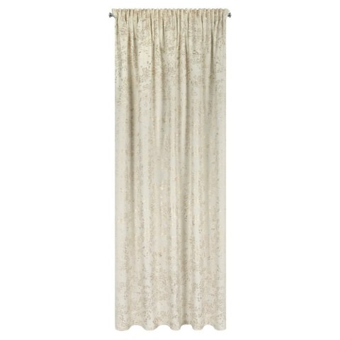 ZASŁONA GOTOWA FELIS NA TAŚMIE 140 X 270 CM KREMOWY