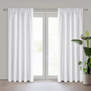 ZASŁONA GOTOWA LOGAN NA TAŚMIE 135 X 270 CM BIAŁY