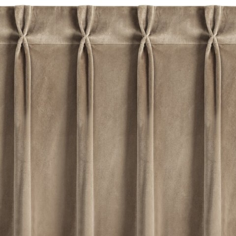 ZASŁONA GOTOWA MELANIE 125 X 270 CM CIEMNOBEŻOWY