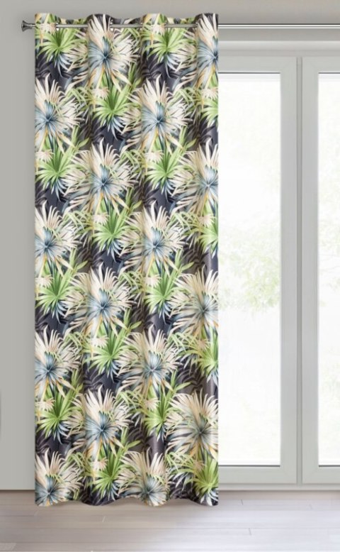 ZASŁONA GOTOWA VERONA 140 X 250 CM GRAFITOWY