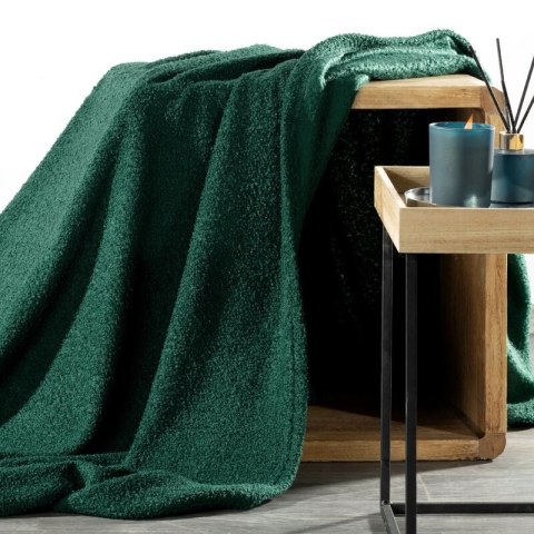 KOC BUKLA 200 X 220 CM CIEMNOZIELONY KOC BUKLA 200 X 220 CM CIEMNOZIELONY