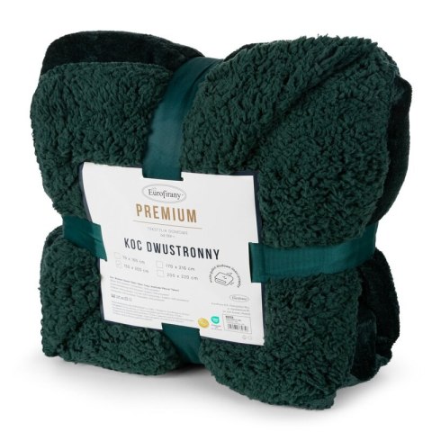 KOC TEDY 200 X 220 CM CIEMNOZIELONY