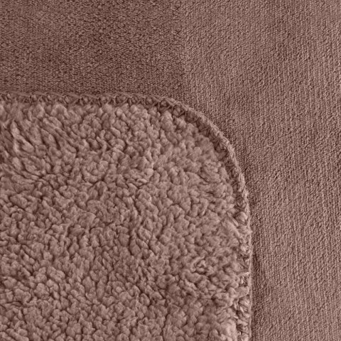 KOC TEDY 200 X 220 CM PUDROWY