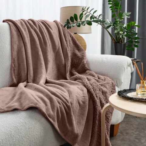 KOC TEDY 200 X 220 CM PUDROWY