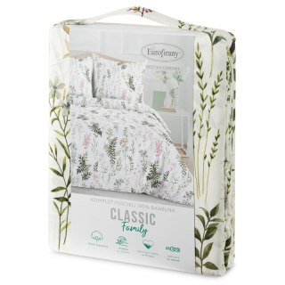 KOMPLET POŚCIELI BAWEŁNIANEJ VANESS 140 X 200 CM BIAŁY