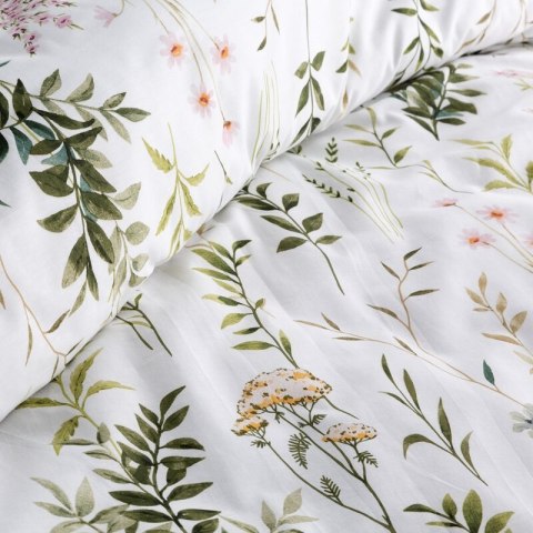 KOMPLET POŚCIELI BAWEŁNIANEJ VANESS 140 X 200 CM BIAŁY