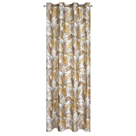 ZASŁONA GOTOWA D91 BARI 140 X 250 CM BEŻOWY