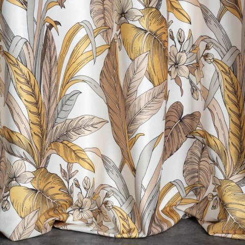 ZASŁONA GOTOWA D91 BARI 140 X 250 CM BEŻOWY