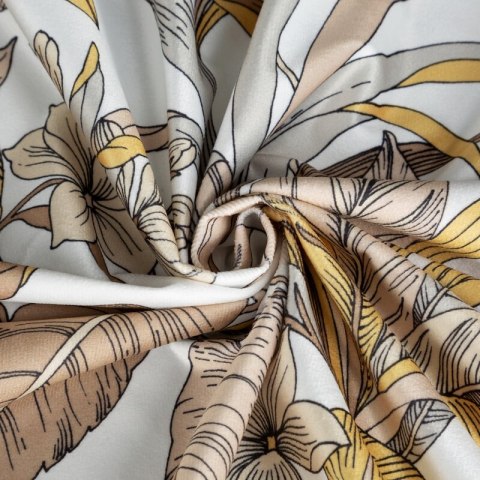 ZASŁONA GOTOWA D91 BARI 140 X 250 CM BEŻOWY