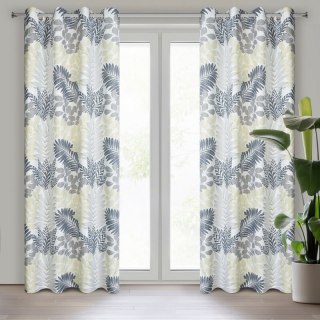 ZASŁONA GOTOWA D91 NINA 140 X 250 CM BIAŁY