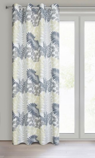 ZASŁONA GOTOWA D91 NINA 140 X 250 CM BIAŁY