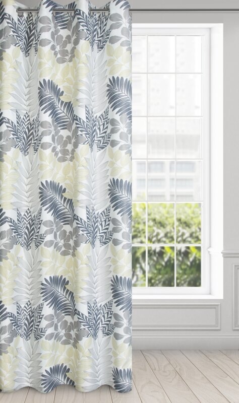 ZASŁONA GOTOWA D91 NINA 140 X 250 CM BIAŁY