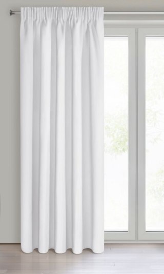 ZASŁONA GOTOWA D91 PARISA NA TAŚMIE 135 X 270 CM BIAŁY