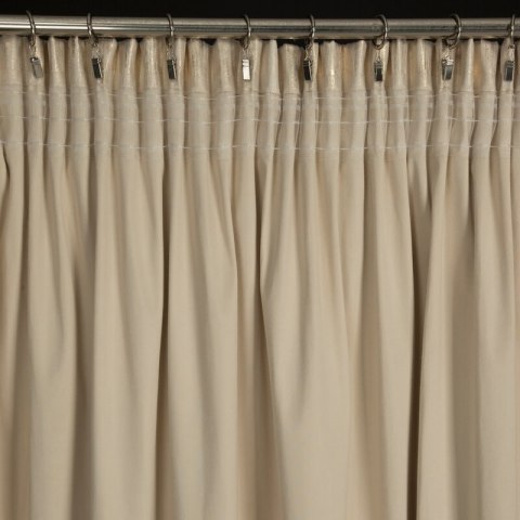 ZASŁONA GOTOWA EMILA NA TAŚMIE 140 X 270 CM KREMOWY