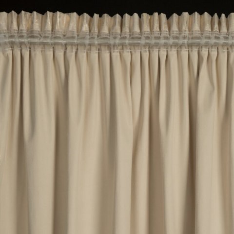 ZASŁONA GOTOWA EMILA NA TAŚMIE 140 X 270 CM KREMOWY