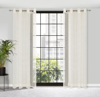 ZASŁONA GOTOWA LARA 140 X 250 CM NATURALNY