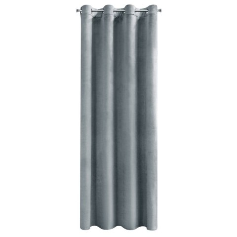 ZASŁONA GOTOWA MELANIE 140 X 260 CM SZARY