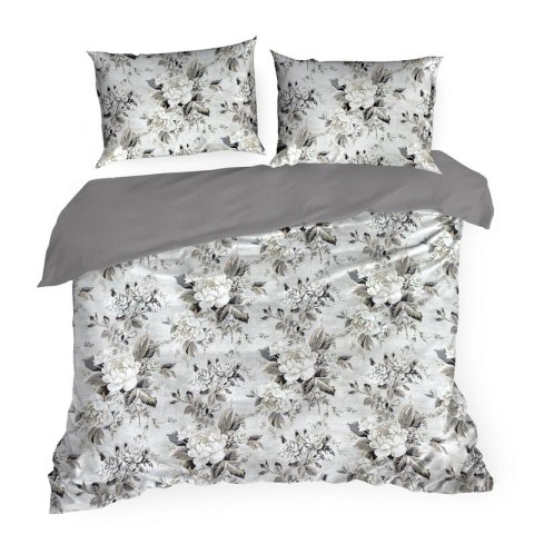 KOMPLET POŚCIELI SATYNOWEJ SPRING 62 220 X 200 CM SREBRNY