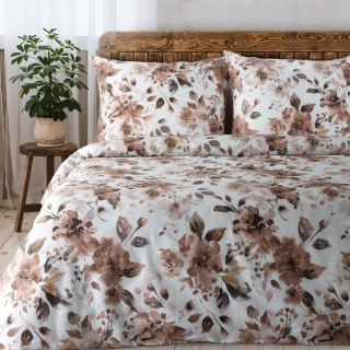 KOMPLET POŚCIELI SATYNOWEJ SPRING 76 160 X 200 CM BIAŁY