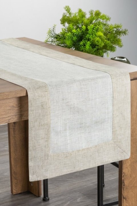 OBRUS NATU 10 40 X 140 CM NATURALNY OBRUS NATU 10 40 X 140 CM NATURALNY